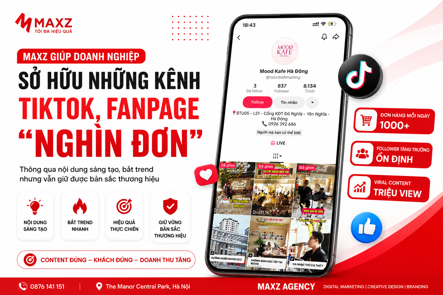 tik tok thành công